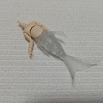 【B品】人魚素体 クリア/ホワイティ #ねんどろ  サイズ