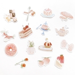 フレークシール30枚set≪pink peach≫ [F118]