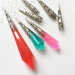 20個セット！コーン型ビーズキャップ/レジンパーツや鉱石などと組み合わせて！シルバー・ハンドメイドやレジン制作に〇／型番2（20個）