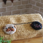 パグの置き型ティッシュカバー