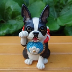 招き犬★ボストンテリア（金運）②