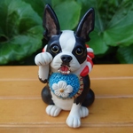 招き犬★ボストンテリア（金運）③