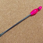 オーダー品 文字入れPin 蛍光ピンク 大人気☆ボウリンク゛ボールのサムホール専用工具 テープ貼り 剥しに☆