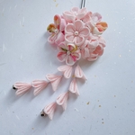 つまみ細工　七五三髪飾り　桜