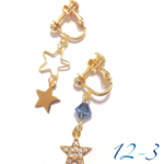 TripleStar earring/pierce_2