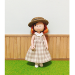 【送料込】マドレーヌちゃん♡夏が待ち遠しいワンピースと帽子のセット