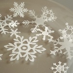 【オーダー品】雪の結晶のお皿セット