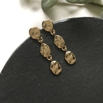 樹脂ノンホール/樹脂ピアス対応可　大人シンプルピアス  