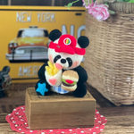 ハンバーガー屋さんごっこのパンダさん