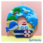 フェルトリース【夏の海】