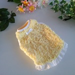 完成品（Ｓ）くるくるイエロータンクトップ春服