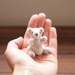 【H様ご予約品】ちびくまのぬいぐるみ　あなただけの小さな相棒に