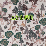 Aさま専用　【M】リバティ大きめお散歩バッグ　