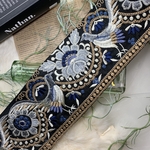 新作入荷♡〈50cm〉r625-2 幅約9センチ　インド刺繍リボン