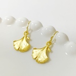 *《金具が選べるピアス》　ichou leaf 