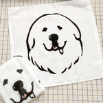 グレートピレニーズ　 ハンドタオル　犬
