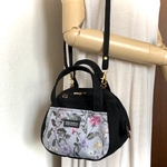 オーダーのお品✧︎*。リバティのポシェットタイプのミニボストンバッグ★ショルダー紐付き