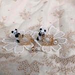 双子パンダ🐼🐼ピアス