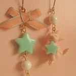 うさぎ☆ピアス（ミントB）