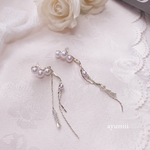 𝒫𝑒𝒶𝓇𝓁   ‪‪❤︎‬   ロングチェーン・パールピアス