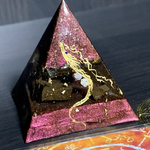 超高波動　昇龍パープルオルゴナイト✨開運　隕石　イヤシロチ　ギベオン　カンポ　金龍　龍神様