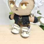 革細工  エナメルワンストラップ丸ブーツ　一足　miniature boots.