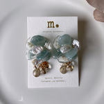 2way ブルームさんとつぶつぶ ピアス / イヤリング
