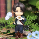 小人のおみやげ　～白あじさい大小2種セット～　ミニチュア布花紫陽花