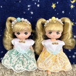 ミキちゃんマキちゃん　お揃いドレス☆
