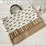 【再販3】リボンでCUTE🎀レッスンバッグ　入園入学グッズ