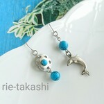 イルカショーの夏ピアス