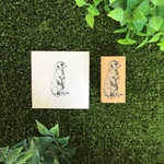 動物スタンプ（ミーアキャット）