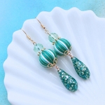 巻き玉＊キラキラサマー✧グリーン✧ピアス/イヤリング♡