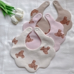 【リニューアル🧸】Bear Bib くまのリバーシブルスタイ