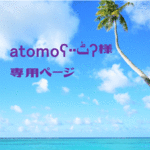atomoʕ•ٹ•ʔ様専用ページ