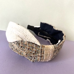 LINTON TWEED♡大人のためのリボンカチューシャ♡ツイード♡