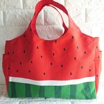 送無☆スイカ☆サイドポケット☆トートバッグ