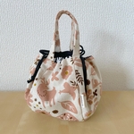 持ち手付きぼうる巾着