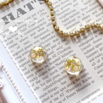 【jewel】キラキラ星のドームピアス/イヤリング（small）