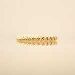 14kgf＊ねじねじ＊ツイスト＊リング＊【金】twisted gold ring / 14kgf