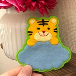 再販28★トラさんの名札 