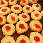ロシアンクッキー　10個　いちごジャム