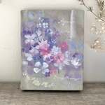 あじさいの花模様　【キャンバス　原画】