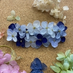 夏空ブルースカイ  紫陽花バレッタ 新色⸜(๑'ᵕ'๑)⸝