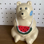 北欧しろくま貯金箱　雑貨すいか🍉