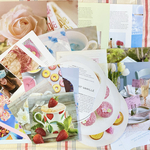 カラフルケーキ♡洋書の切り離し