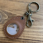 アクリル&レザーキーホルダー「コールダック」