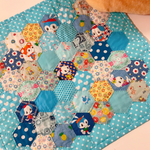 わんちゃんカフェマット☆ブルー