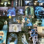 (再販×2)♠️ダークアリスのペーパーセット(blue)B♠️＊紙モノ＊コラージュ素材＊コラージュペーパー