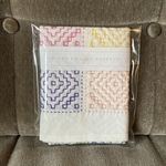 刺し子花ハンカチ